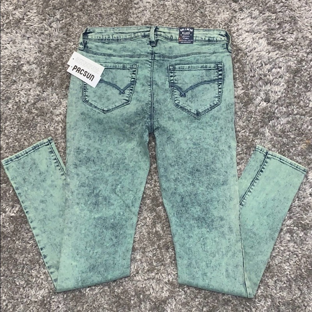 Pacsun fair aqua skinny jeans!